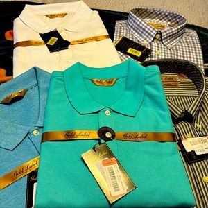 Brand new gold labels, men’s spring and summer shirts